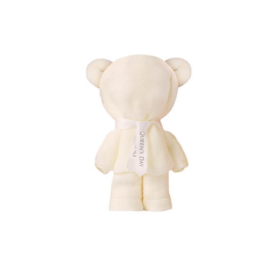 沐浴ガーゼタオル ベア仕様 (1枚)