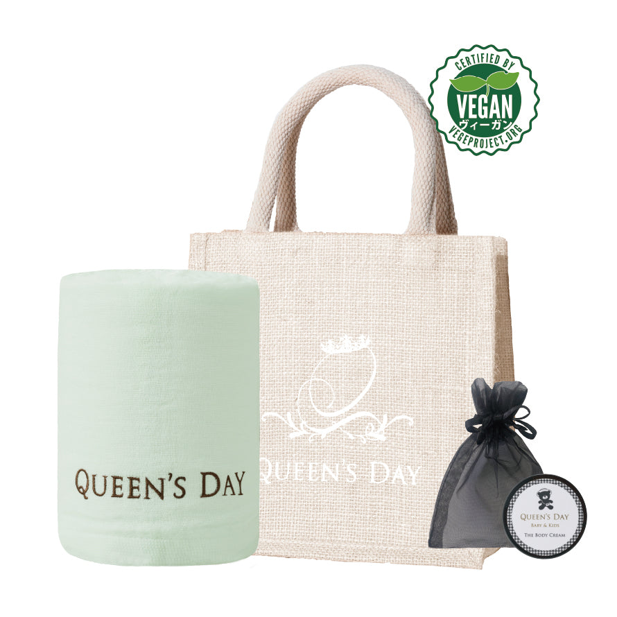 QUEEN'S DAY　BABY＆KIDS | ニューボーンセット BASIC BOX(M) ブラウン クイーンズデイ ニューボーンセット 出産祝 プレゼント 誕生